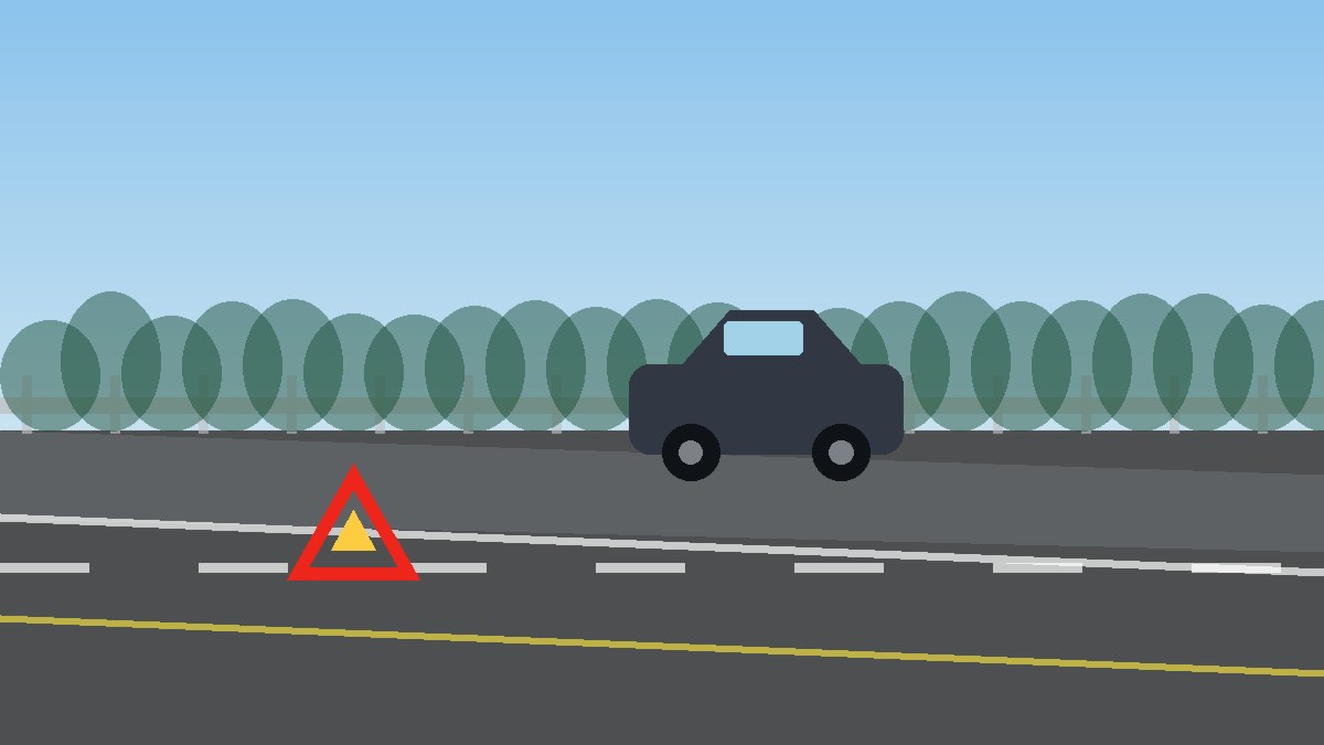 房山道路故障安全等待现场图